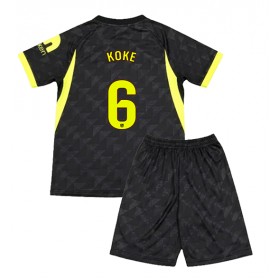 Atletico Madrid Koke #6 Borte skjorte til barn 2026-27 Kortermet (+ korte bukser)